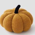 20CM Julpumpa Plysch Kudde Dekorativ Kudde - Gyllengul