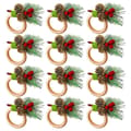 Julservettringar - Servettringsdekoration för jul