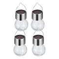 4-pack Hängande Solcellslampor Utomhus Juldekorationer, Multi-