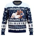 Julig Crew Neck Sweatshirt, Tröja, 3D-tryckt Vinter Långärmad Sweatshirt - EL3620 - Storlek S S