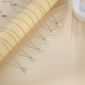 Miniatyrbild 4 av 5: Snygg Stål Zodiac Halsband - Väduren, Vågen, Jungfrun, Oxen, etc. - Zodiac Halsband - Födelsedagspresent Smycken