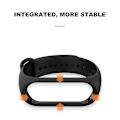 Miniatyrbild 5 av 5: TPU-armband i enfärgad färg för Xiaomi Mi Band 7 - Silikon, hög elasticitet