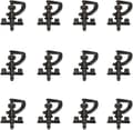 12 st Bevattningssprinkler, 360° Rotationsbar G-Typ Mikrosrinkler