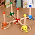 Ringkastspel för Barn - Inomhus Semesterkul eller Utomhus Trädgårdsspel