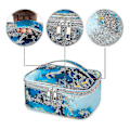 Miniatyrbild 2 av 3: 3-pack Sminkväska Toalettsats Bärbar Kosmetisk Väska Organizer