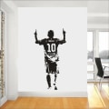 Miniatyrbild 5 av 5: Messi 10 Fotbollsspelare Anime Väggdekal Avtagbar Tapet Heminredning