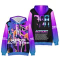 Kpop Witch Hunters Hooded Sweatshirt - YMQ490 - 130cm 130cm