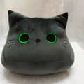 Kat Udstoppet Dyr Plys Legetøj, 12 Tommer Sød Grå Kat Plushie Pude