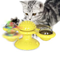 Miniatyrbild 2 av 5: Vindkraftverk Katt Leksak, Interaktiv Retande Katt Leksak med LED-boll och Kattmynta Boll