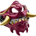 Miniatyrbild 1 av 8: Halvmask Röd Prajnaparamita Mask Halloween Ond Djävul Fest Ma A2