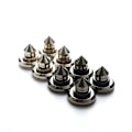 Miniatyrbild 3 av 5: 4 Set Högtalarstativ Fotdyna Koppar Högtalarbox Spikes Black