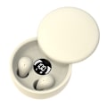 Miniatyrbild 1 av 8: TWS Trådlösa Bluetooth 5.4 Hörlurar In-Ear Osynliga Sovhörlurar Beige