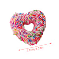 Miniatyrbild 8 av 8: 6 st/Set 3D Hjärta Donuts Kylskåpsmagneter Kit Simulering 6pcs