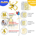 Miniatyrbild 3 av 8: Färdigmonterad 18.3cm T13 Actionfigur 3D-Printad Multi-ed A2