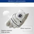 Miniatyrbild 8 av 8: Golfhandskar Andas lammskinn Halkfria Golfhandskar Single Right white size-23