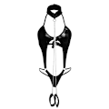 Miniatyrbild 3 av 5: Svart Lackläder Sexiga underkläder Catsuit Latex nattkläder S