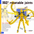Miniatyrbild 6 av 8: Färdigmonterad 18.3cm T13 Actionfigur 3D-Printad Multi-ed A6