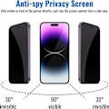 Miniatyrbild 3 av 6: 2-pack iPhone 13 Privacy Screen Protector - Privacy and
