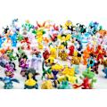 Miniatyrbild 3 av 4: 24st Färgglada Pokemon Figurer - Samlar Mini Pokemon Pikachu