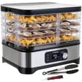 Matsvampstork 10 L 5 brickor 35-70°C timer 72 h rostfritt stål