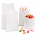 Godispåsar kraftpapper vit 21x14 cm 100-pack livsmedelsgodkända White 100-pack