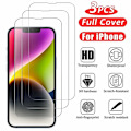 Miniatyrbild 2 av 6: 3-pack iPhone 14 Tempered Glass Screen Protector