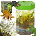 Dinoägg terrarium odlingsset med LED-nattlampa, 3 ägg, 6+ år