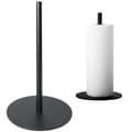 Pappershållare för hushållspapper svart metall 32 cm