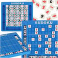 Sudoku logikspel i plast med spelplan och 81 nummerbrickor 3+