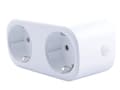 Miniatyrbild 2 av 8: Dubbel vägguttag WiFi smart timer 16A 3120W vit