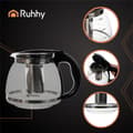 Miniatyrbillede 7 af 8: Glaskande med infuser 2 l termoshockresistent glas, rustfrit filter