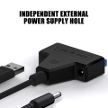 Miniatyrbild 2 av 11: USB 3.0/Typ-C SATA Adapter Converter Kabel för SATA External HD usb3.0 one-size
