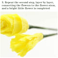 Miniatyrbild 9 av 11: Blomstertejp Florist Elastisk Tejp Självhäftande Grön Tejp Papper Typ I5K6 ST greenA 1pcs 3pcs
