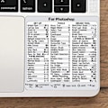 Miniatyrbild 8 av 11: Klibbiga tangentbordsgenvägsdekaler för datorer, PC-tangenter For photoshop 1pcs