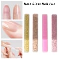 Miniatyrbild 11 av 11: Nano Glas Nagelfil Sandpapper Polerande Buffer Block Nagelfil Manikyrverktyg C 1pcs