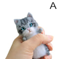 Miniatyrbild 2 av 11: DIY Katt Ull Nål Filt Leksak Docka Ull Filtning Nål S7Y6 Ull Kit--NY N4E7 01 one-size