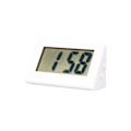 Miniatyrbild 1 av 9: Liten Digital Klocka, LCD Digital Elektronisk Klocka, Reseklocka, Bärbar Bordsklocka, Tyst Elektrisk Bordsklocka, Batteridriven, Digital White 1pcs