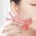 Miniatyrbild 4 av 11: Delfin Massage Kam Trä Bredtandad Kam Trä Massage Kam Sm pink 1pcs