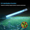 Miniatyrbild 8 av 11: Fiskhållare Germicidal UV-ljus Sterilisator Damm Akvarium Nedsänkbar Rengöringslampa BlackE 13W