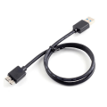 Miniatyrbild 5 av 11: USB3.0AM till MicroB mobil hårddisk Datakabel USB3.0 datakabel BLACKA 0.2M