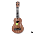 Miniatyrbild 6 av 11: Mini Ukulele för Barn Leksaksgitarr Pedagogisk Musikleksak Gitarr Nybörjarinstrument I0n6 khaki one-size