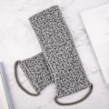 Miniatyrbild 6 av 11: Badhandske i bambufiber med skumgummirubb C8X3  white 1pcs