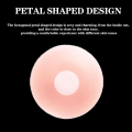 Miniatyrbild 8 av 11: Osynlig silikonnipplar cover Återanvändbar bröstbh Petal Gel P Round One size