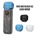 Miniatyrbild 4 av 11: YUYQAQ 1 st Silikonlinsskydd för Insta-360 X5, Linsskydd för In Black for insta360 x5