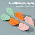 Miniatyrbild 11 av 11: Magnetisk sömguide för symaskin, Universal Gauge Edge Locator Home New pink 1pcs