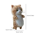 Miniatyrbild 3 av 11: DIY Katt Ull Nål Filt Leksak Docka Ull Filtning Nål S7Y6 Ull Kit--NY N4E7 01 one-size