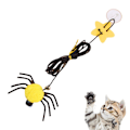 Miniatyrbild 1 av 11: Katt Hängande Inomhusleksaker Kattretare Interaktiv Lek För Katter Leksak V2Z3 yellow 1pcs