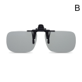 Miniatyrbild 9 av 11: TPALPKT Clip-On Solglasögon Ramlösa Flip Up Körglasögon Natt gray One-size