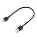 Miniatyrbild 9 av 11: USB 3.0 AM Hane till Micro B Kabel Super Speed Adapter För Extern HDD Sladd E0P0 BLACKC 0.4M