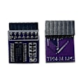 Miniatyrbild 11 av 11: TPM2.0-säkerhetsmodul stöder moderkort med flera märken 20-1-stift black For MSI LPC 14pin